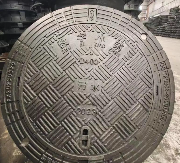 垣曲球墨铸铁防沉降井盖展示